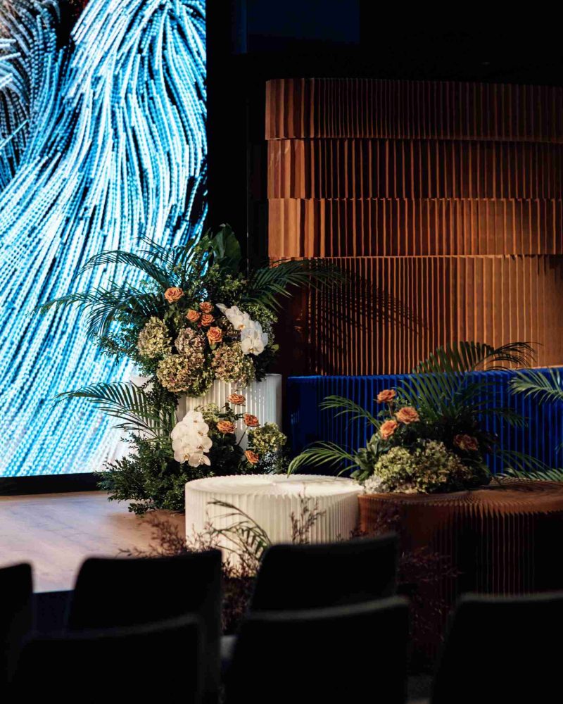 seating at corporate event at q events